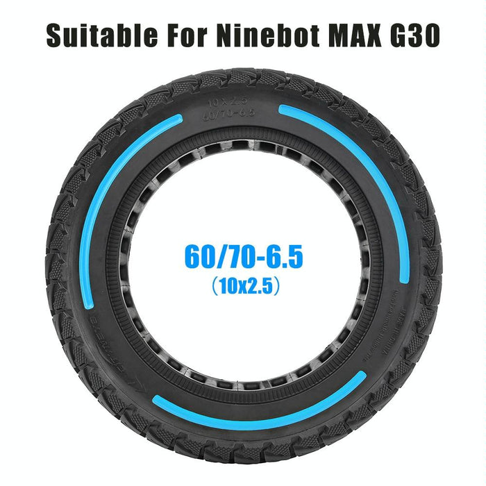 For Ninebot Max G30 Electric Scooter 10 x 2.5 Inch Flick