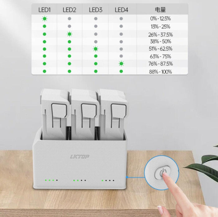 Two Way Charging Hub For Dji Mini 4 Pro/mini 3 Pro Drone