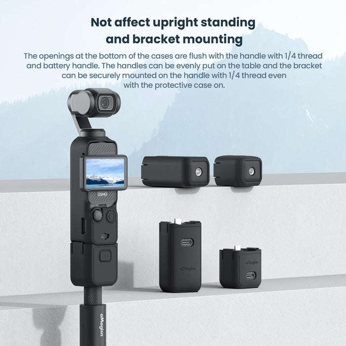 Dji Pocket 3 Amagisn Silicone Protection Case 5 In 1 Camera