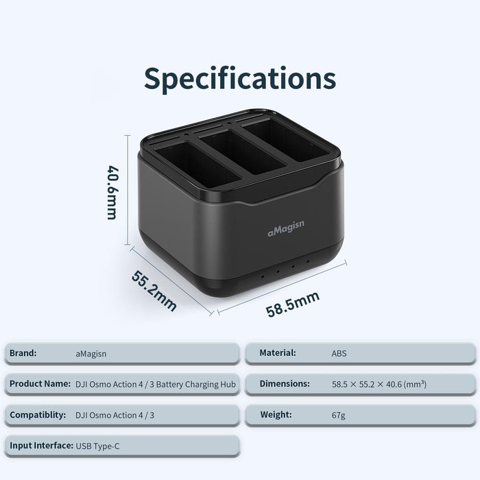 Amagisn Battery Charger Seat