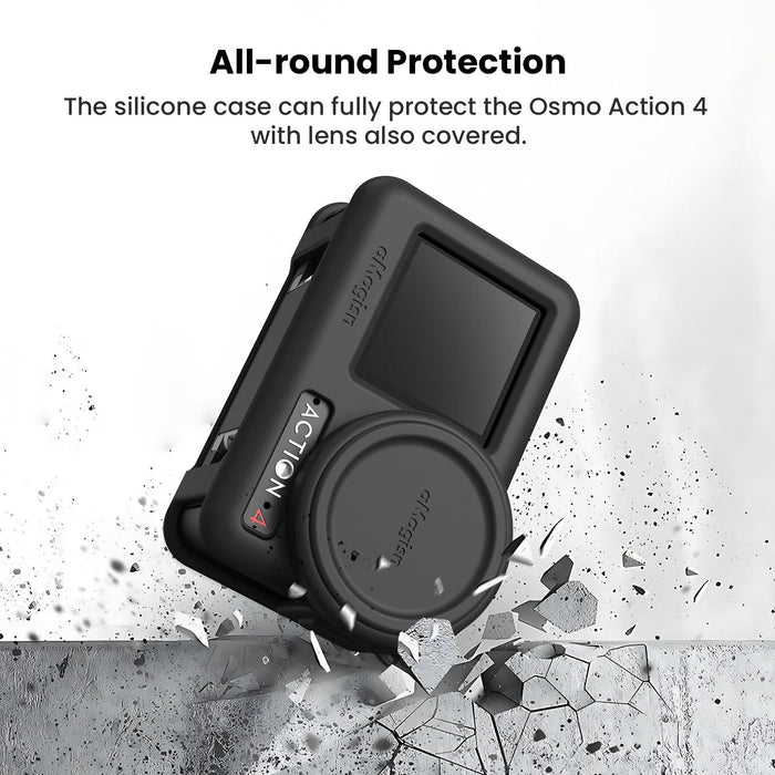 Silicone Protection Case For Dji Action 4/3 Camera Amagisn