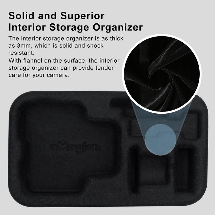 Magisn Small Organizer Bag For Sports Camera Protective