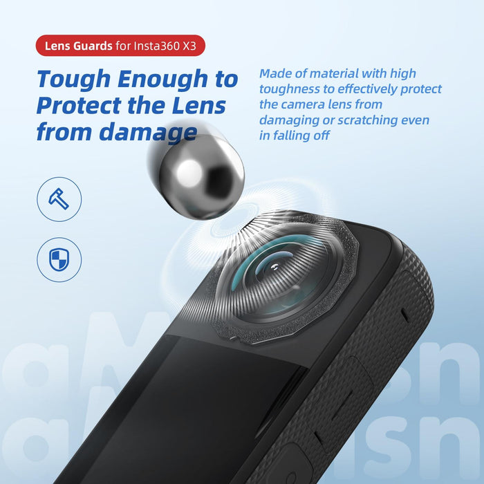 Insta360 X3 Amagisn 2 In 1 Paste Lens Guard Mobility Camera