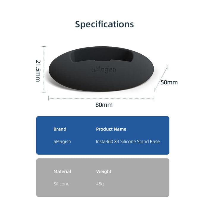 Insta360 X3 Amagisn Desktop Silicone Base