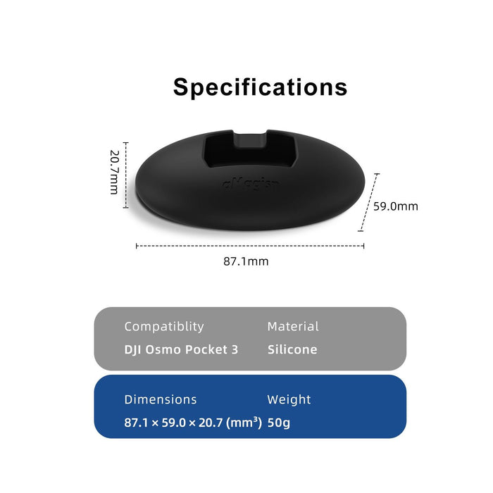 Desktop Silicone Base For Dji Pocket 3 Amagisn Car Sports