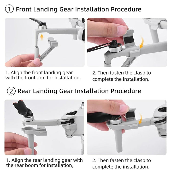 Brdrc Landing Gear Increased Height Leg For Dji Mini 4 Pro