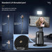 Auto Tracking Gimbal Stabilizer with Fill Light and Selfie