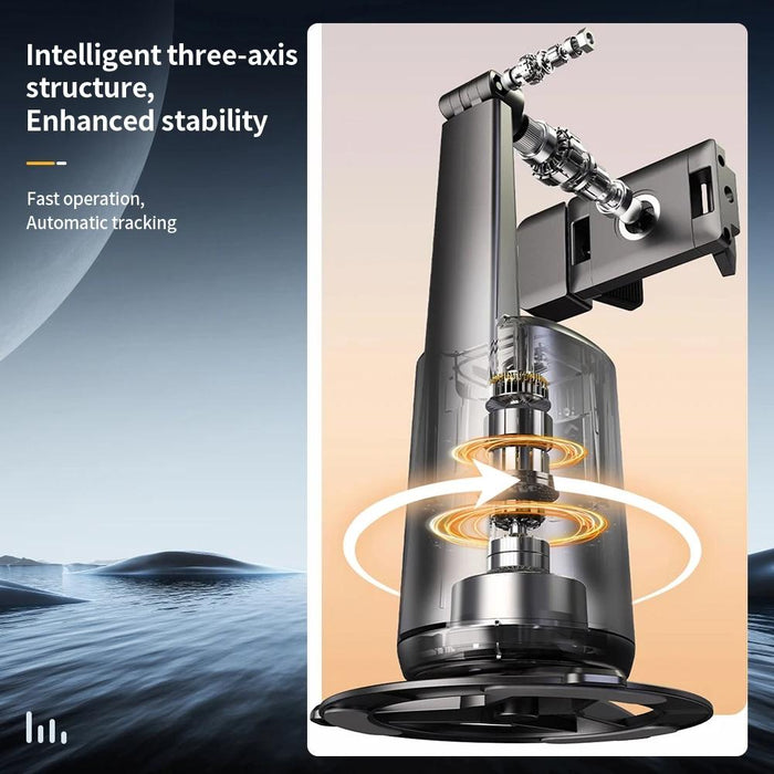 Auto Tracking Gimbal Stabilizer with Fill Light and Selfie