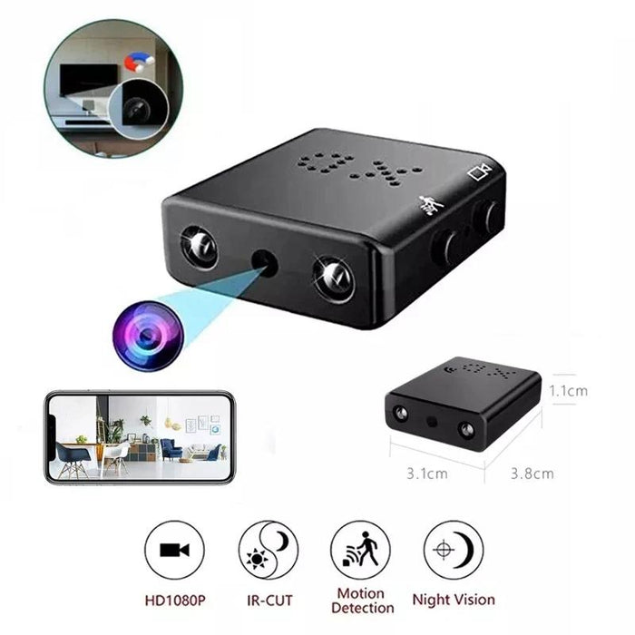 1080P Hd Video Smart Ir-Cut Infrared Night Vision Sports Camera Direct Version No Battery