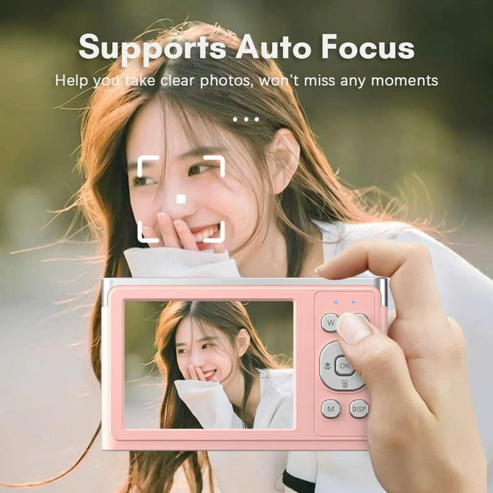 50 Mp Hd Camera 4K Video Retro Vlog Self-Shooting Camera