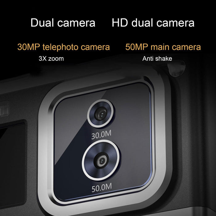 4K Hd Optical Dual Lens Digital Camera 50Mp Dual Screen Selfie Camera No Memory