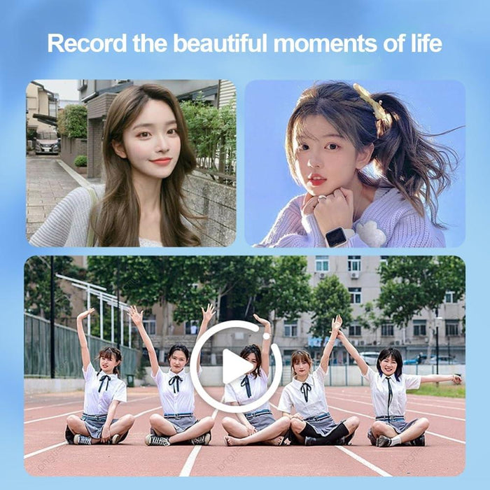 4K Hd Optical Dual Lens Digital Camera 50Mp Dual Screen Selfie Camera No Memory