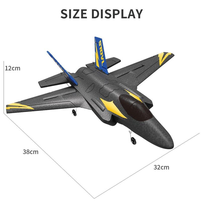 Z-57 4-Channel Remote Control Stunt Tumbling Aircraft Glider Fixed-Wing Foam Aircraft Model Single Battery