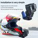 Motorcycle Helmet Chin Clamp Mount For Gopro Hero Series