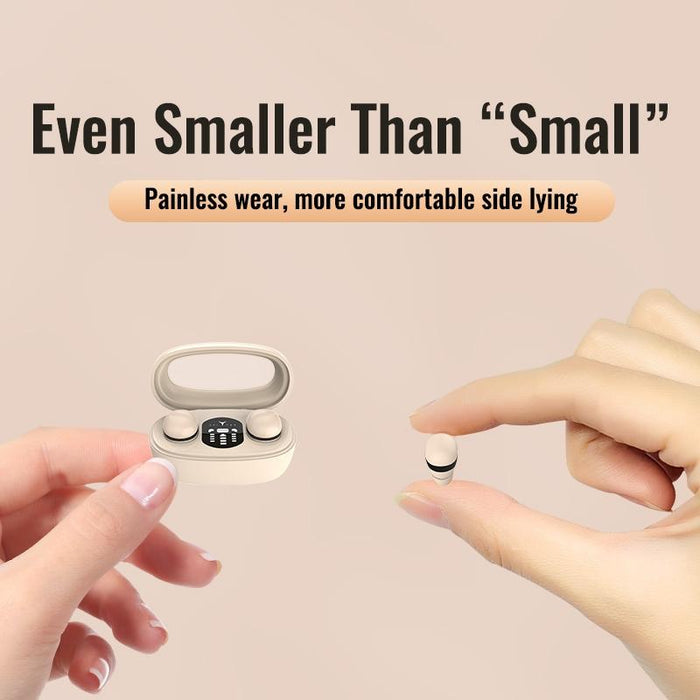 Mini Tws Bluetooth Earphones With Rectangular Bin Noise Reduction Long Life Sleep Wireless Music Earbuds