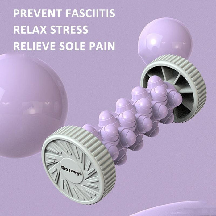 Plantar Fascia Roller For Home Fitness Muscle Relaxation Tool