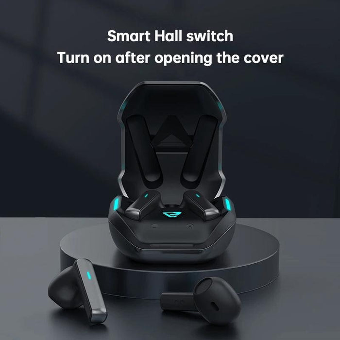 Tg132 Wireless Bluetooth 5.3 Earphones Sensorless Delay Ultra Long Life Sports Music Game Gaming Use