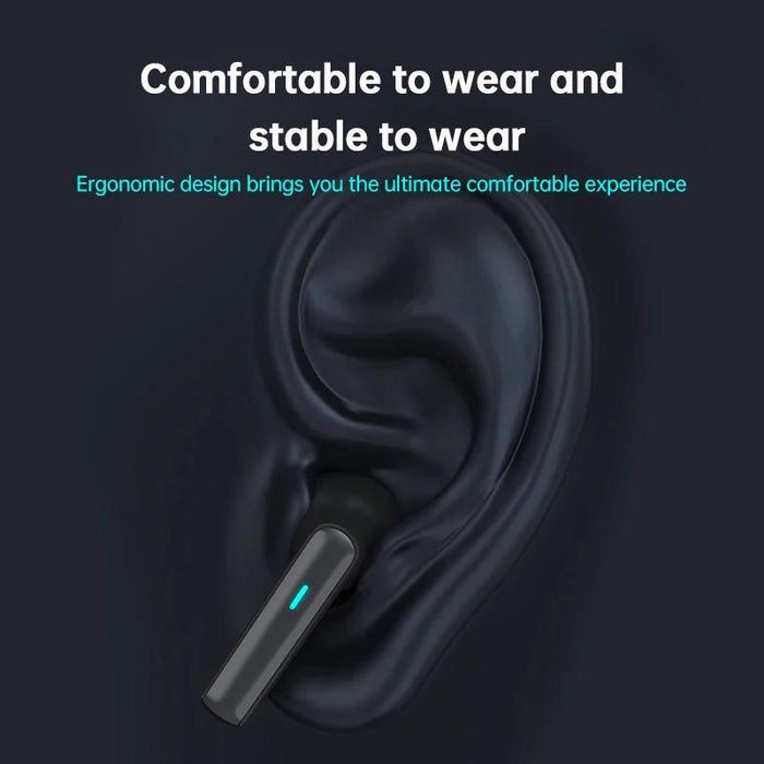 Tg132 Wireless Bluetooth 5.3 Earphones Sensorless Delay Ultra Long Life Sports Music Game Gaming Use