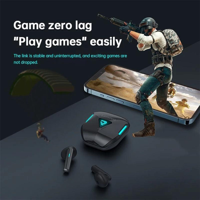 Tg132 Wireless Bluetooth 5.3 Earphones Sensorless Delay Ultra Long Life Sports Music Game Gaming Use