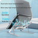 Pro Ambient Light Foldable Fan Cooling Laptop Aluminum