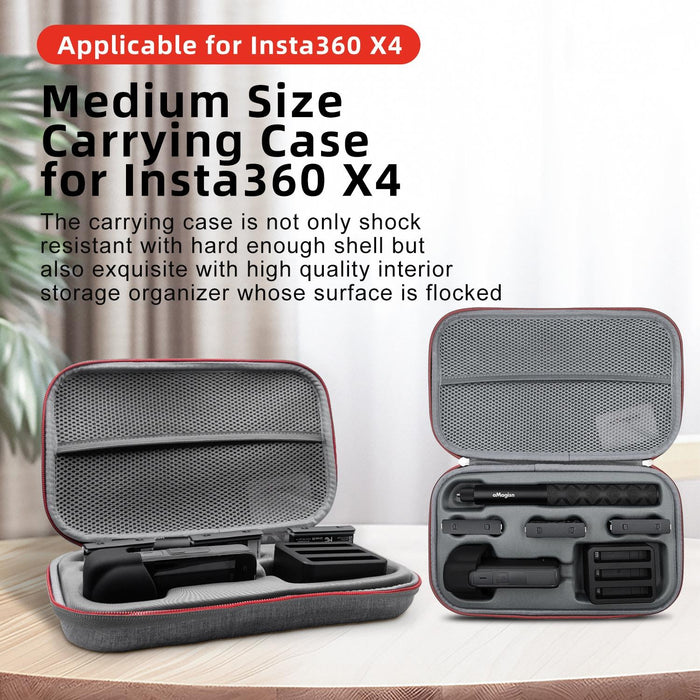 Insta360 X4 Amagisn Storage Bag Clutch Protective Case