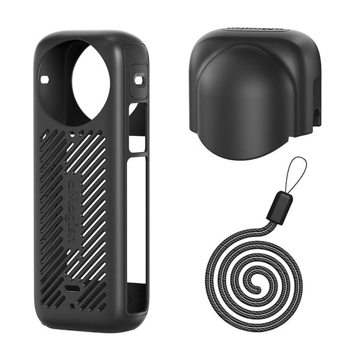 Insta360 X4 Amagisn Silicone Protective Cover Body Case