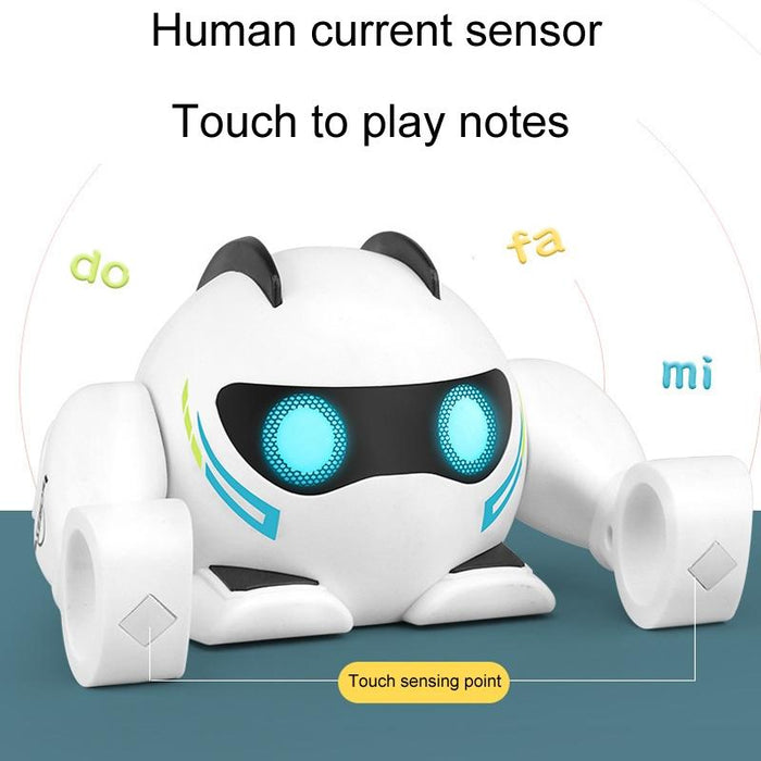 K24 Motorized Intelligent Sound Control Dancing Robot Children Tumbling And Crawling Toys