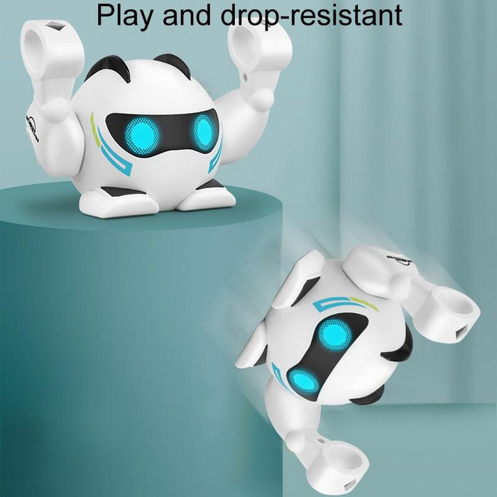 K24 Motorized Intelligent Sound Control Dancing Robot Children Tumbling And Crawling Toys