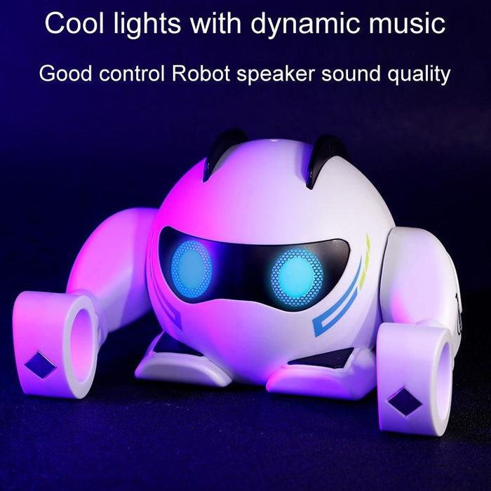 K24 Motorized Intelligent Sound Control Dancing Robot Children Tumbling And Crawling Toys