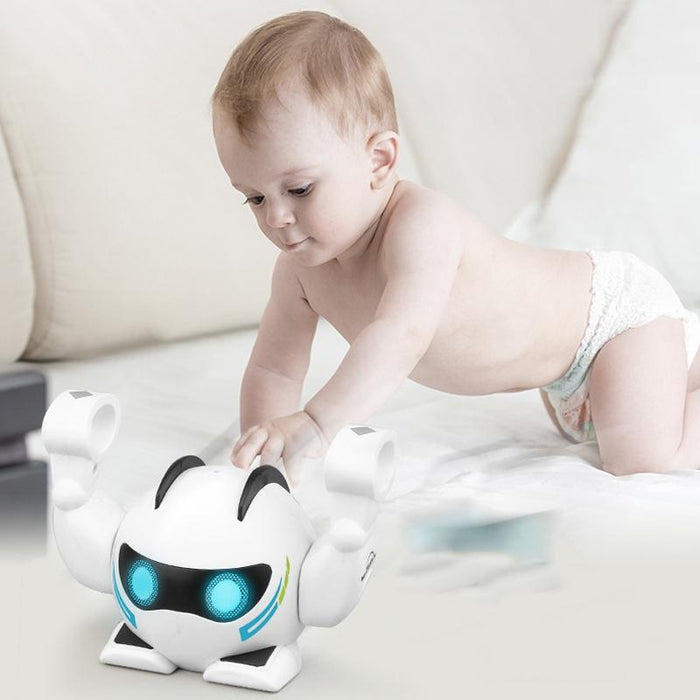 K24 Motorized Intelligent Sound Control Dancing Robot Children Tumbling And Crawling Toys