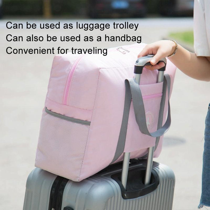 Luggage Can Put Trolley Case Folding Travel Bag