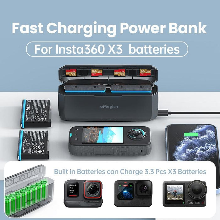 Magisn Battery Charging Box Fast Mobile Power Bank