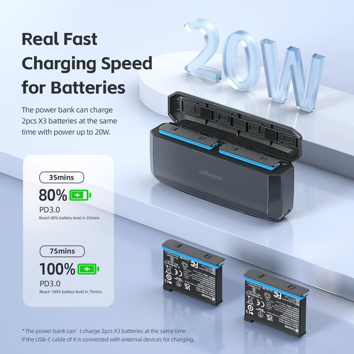 Magisn Battery Charging Box Fast Mobile Power Bank