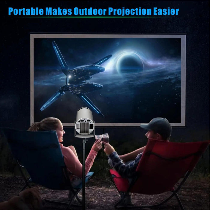 Hy300 Pro Smart Projector Android 11.0 System 120 Lumen Portable Projector