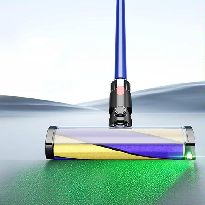 Vacuum Cleaner Soft Brush Head With Green Light Dust