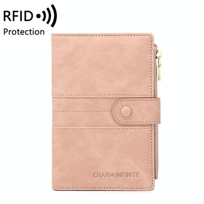 Rfid-protected Multi-card Travel Document Pouch