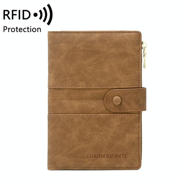 Rfid-protected Multi-card Travel Document Pouch