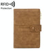 Rfid-protected Multi-card Travel Document Pouch