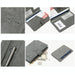 Rfid-protected Multi-card Travel Document Pouch