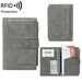 Rfid-protected Multi-card Travel Document Pouch