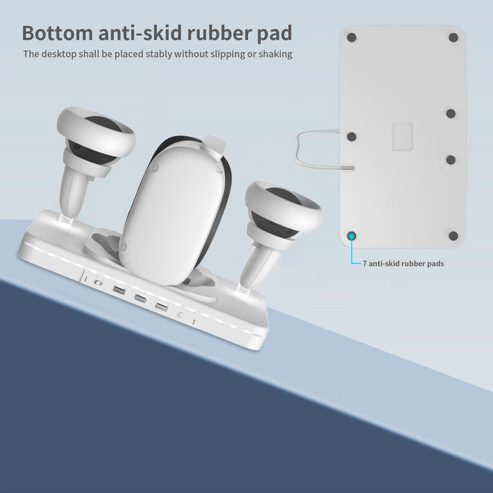 Wireless Vr Glasses Charger Colourful Base For Meta Quest 2