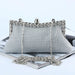 Rhinestone Evening Clutch for Ladies - Beaded Banquet Bag