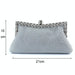 Rhinestone Evening Clutch for Ladies - Beaded Banquet Bag