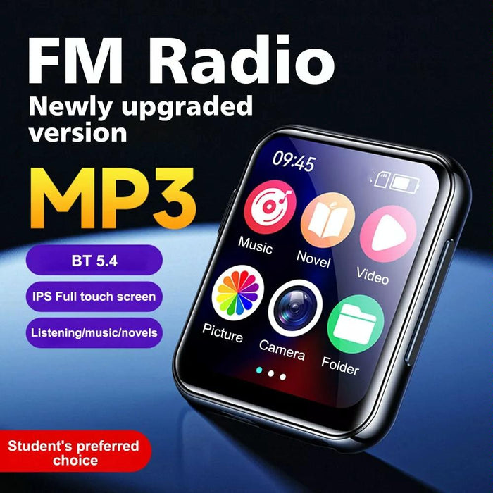 16Gb Mp3 Player With Fhd Camera & Bluetooth