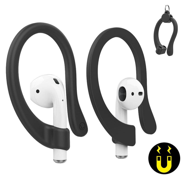 Ahastyle Pt78 1Pair Wireless Earphones Magnetic Silicone Storage Anti-Loss Earhooks For Apple 1 / 2 / 3 / Pro / Pro 2