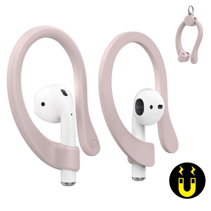 Ahastyle Pt78 1Pair Wireless Earphones Magnetic Silicone Storage Anti-Loss Earhooks For Apple 1 / 2 / 3 / Pro / Pro 2