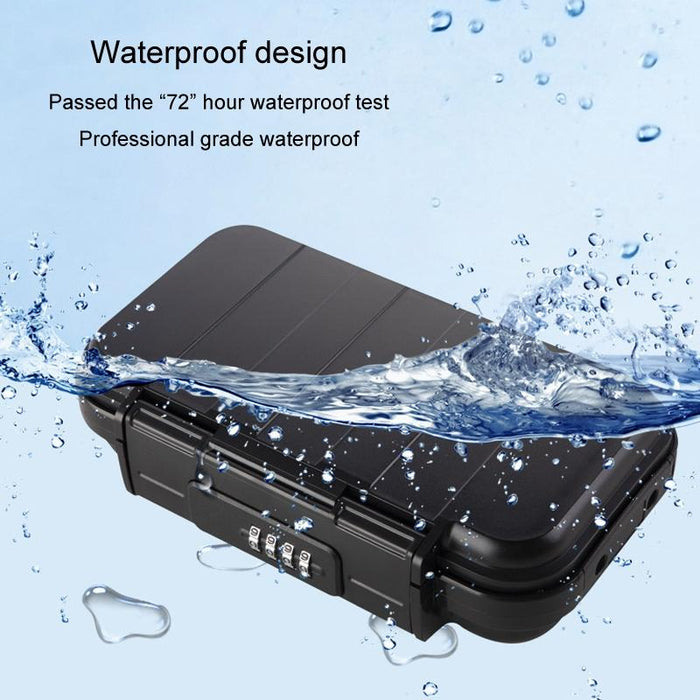 Waterproof Beach Pool Phone Key Safe Outdoor Password Box