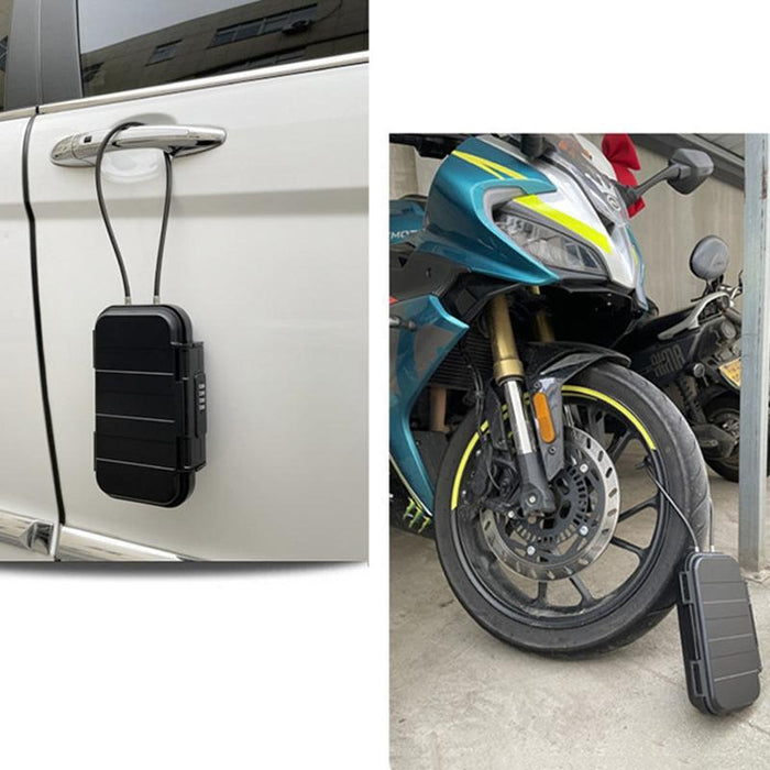 Waterproof Beach Pool Phone Key Safe Outdoor Password Box