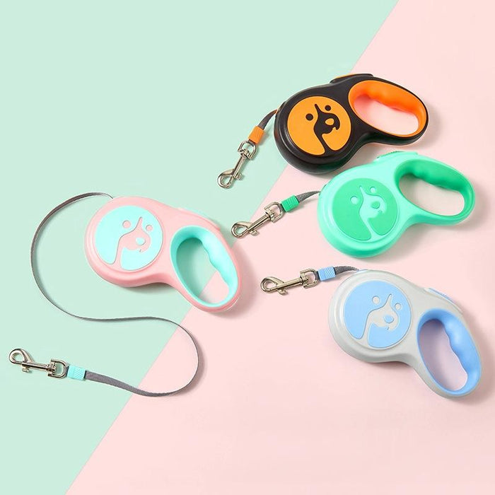 5M Retractable Dog Leash For Small & Medium Pets