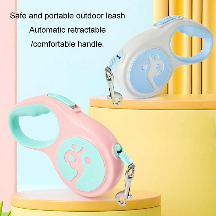 5M Retractable Dog Leash For Small & Medium Pets